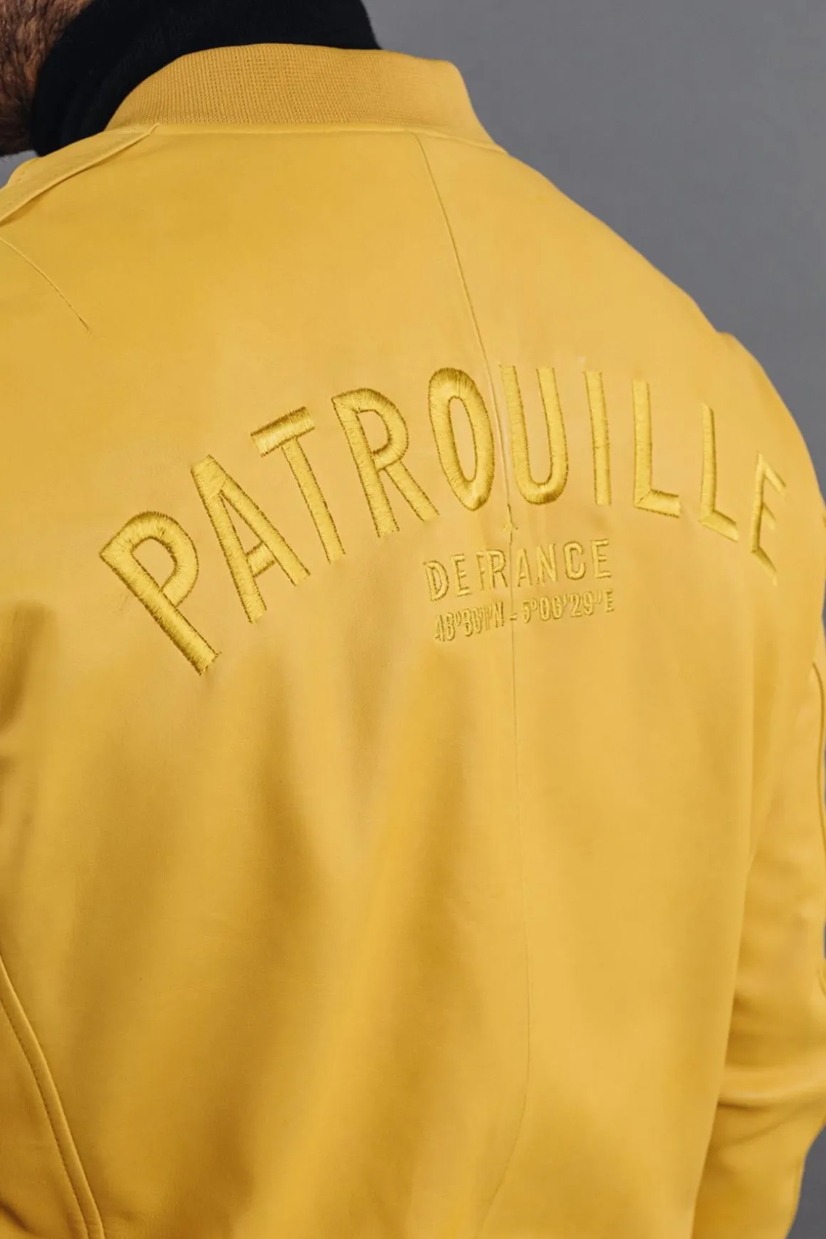 Blouson Homme Patrouille De France Apollo Napoli Yellow
