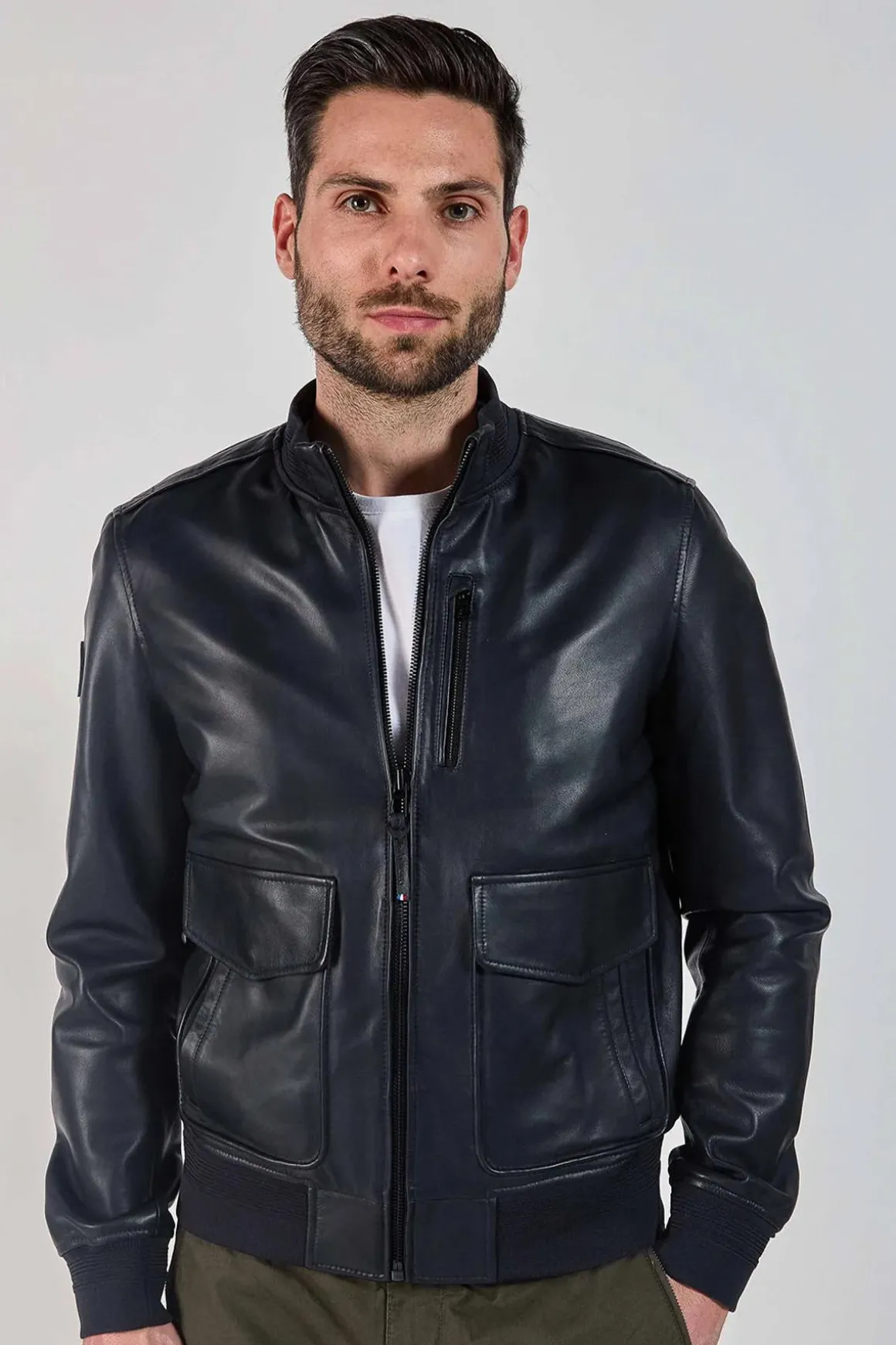 Blouson Homme Patrouille De France Furtif Napoli Navy Blue
