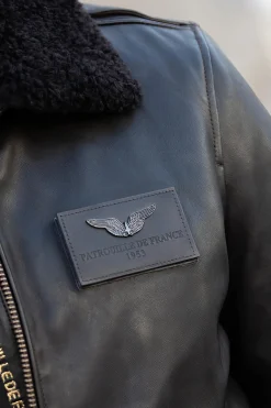 Blouson Homme Patrouille De France A-2 Elite Brown