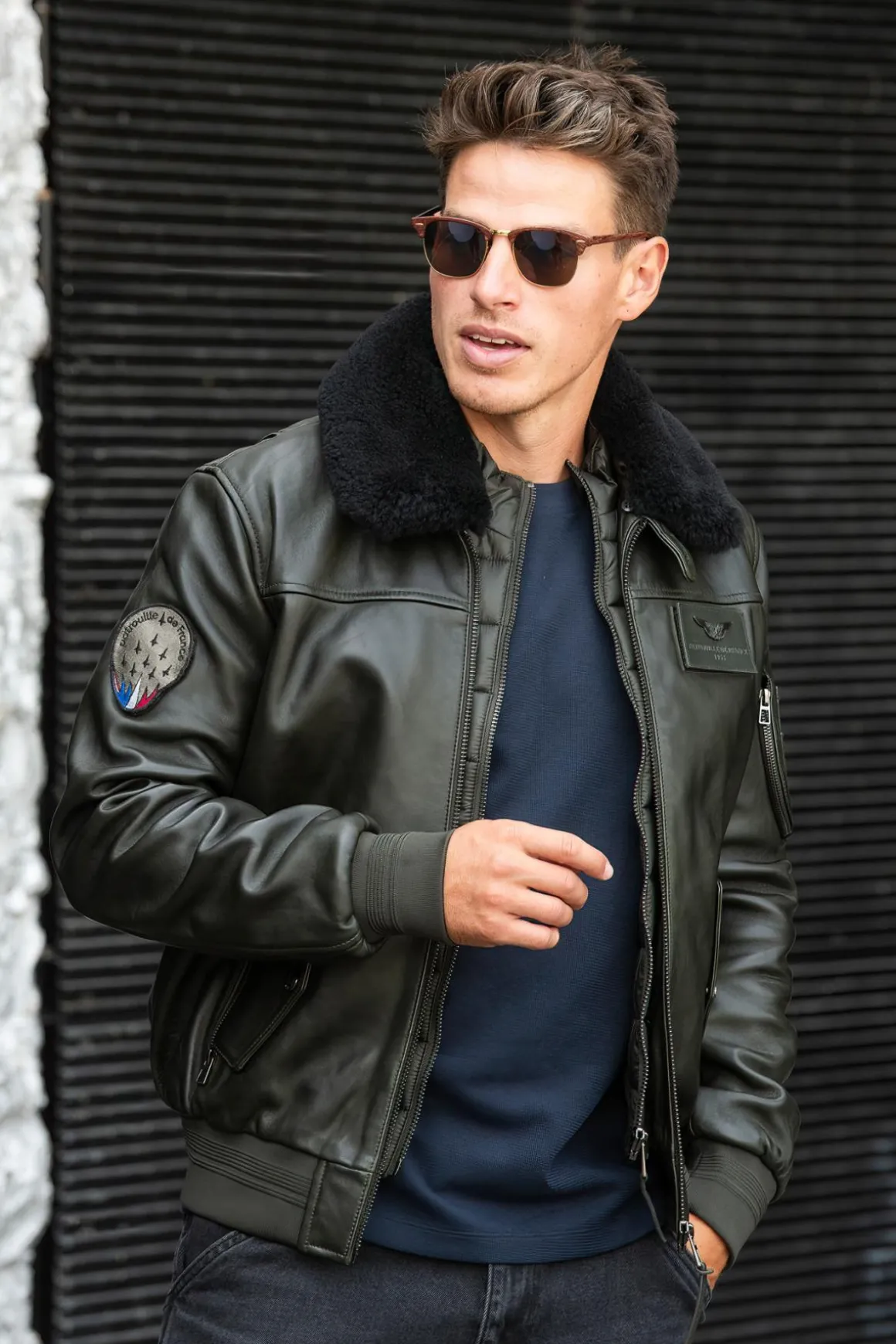 Blouson Homme Patrouille De France Rafal 2.0 Ycon Kaki