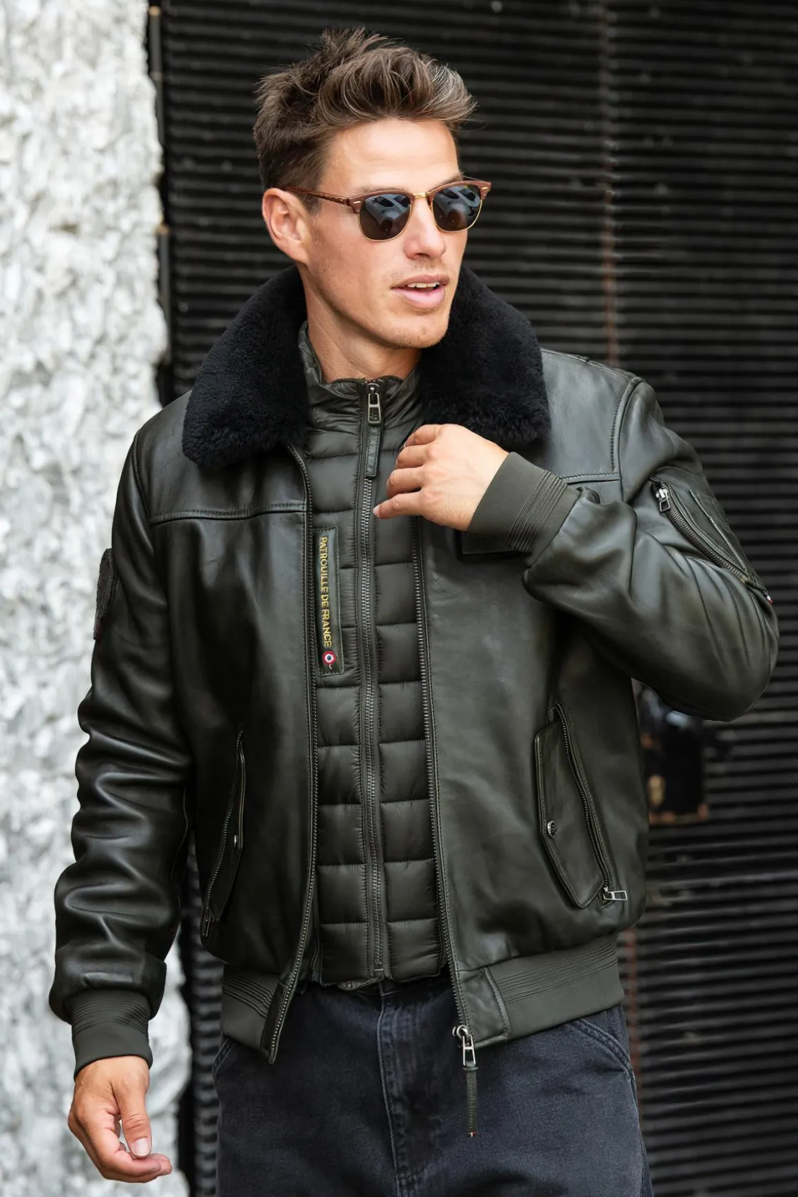 Blouson Homme Patrouille De France Rafal 2.0 Ycon Kaki