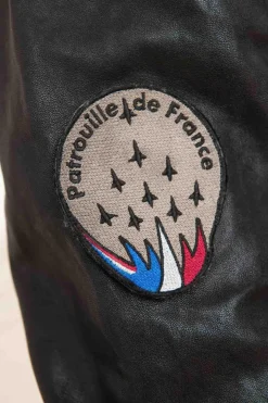 Blouson Homme Patrouille De France Official 70 Alpha Black