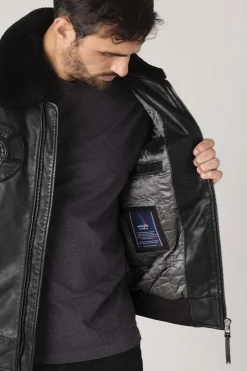 Blouson Homme Patrouille De France Legion Alpha Black