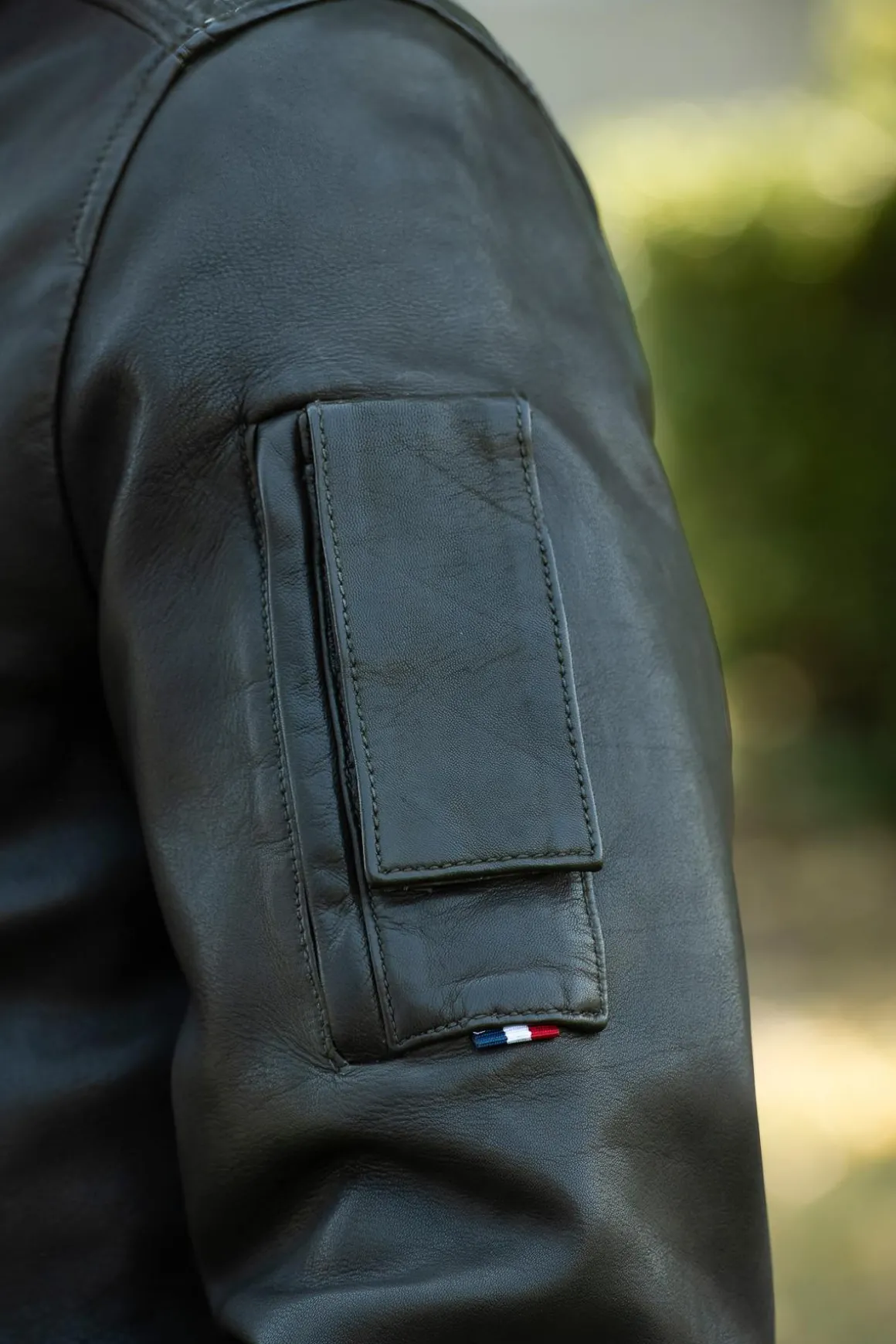 Blouson Homme Patrouille De France Jaegger Alpha Kaki