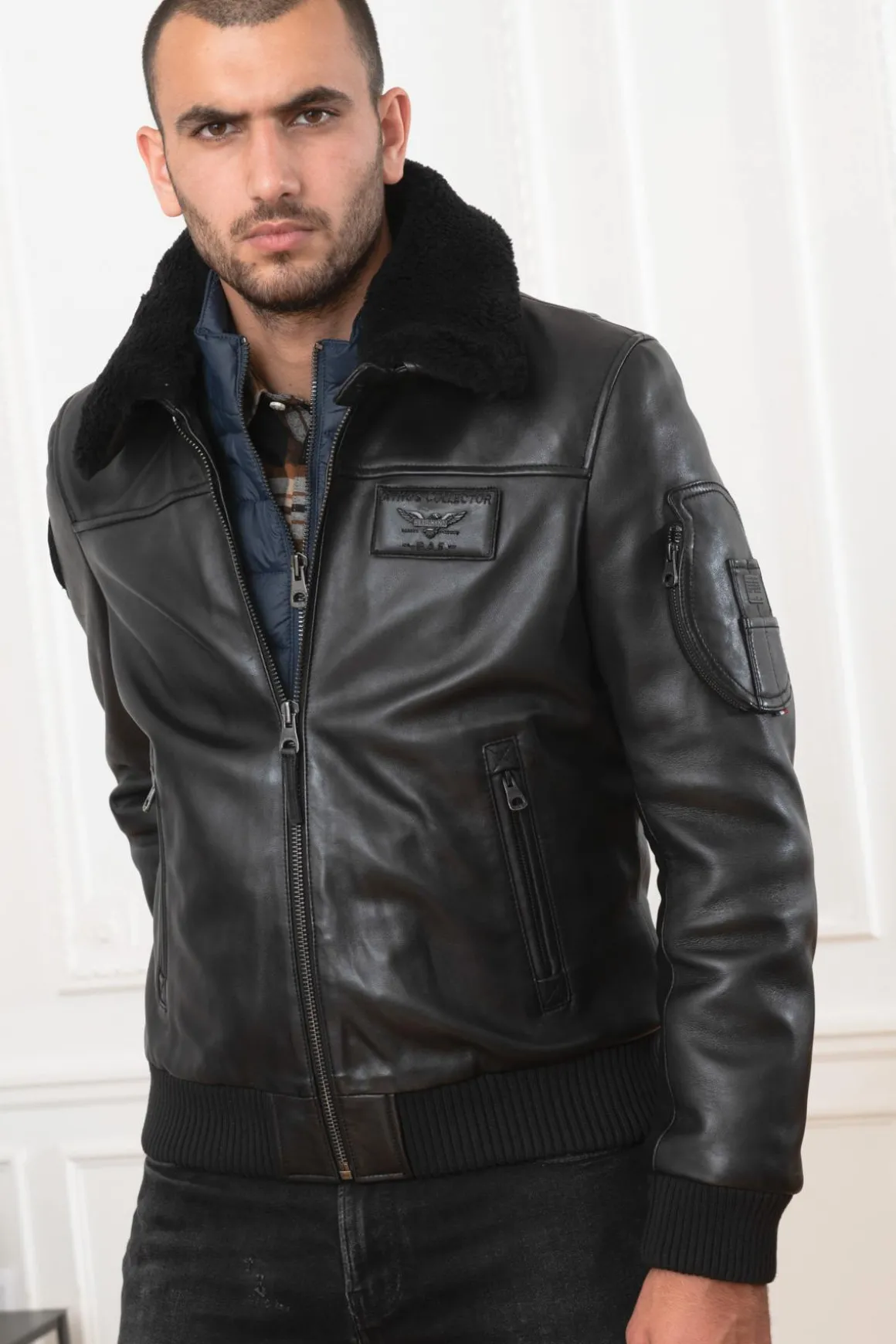 Blouson Homme Patrouille De France Rafal Ycon Black
