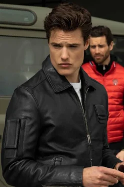 Blouson Homme Patrouille De France Jaegger Alpha Black
