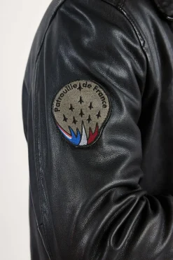 Blouson Homme Patrouille De France Jaegger Alpha Black