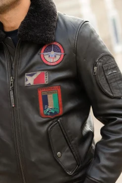 Blouson Homme Patrouille De France Ranger Alpha Brown