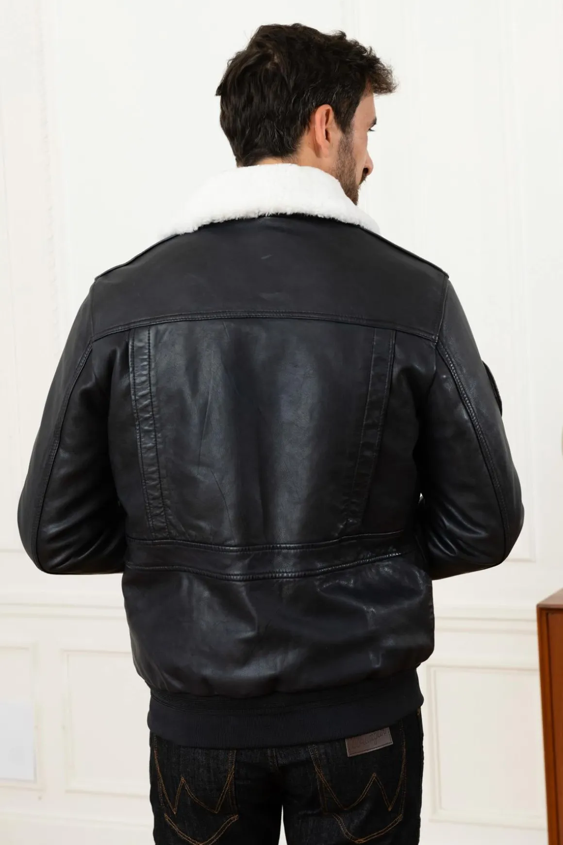 Blouson Homme Patrouille De France Douglas Alpha Navy Blue