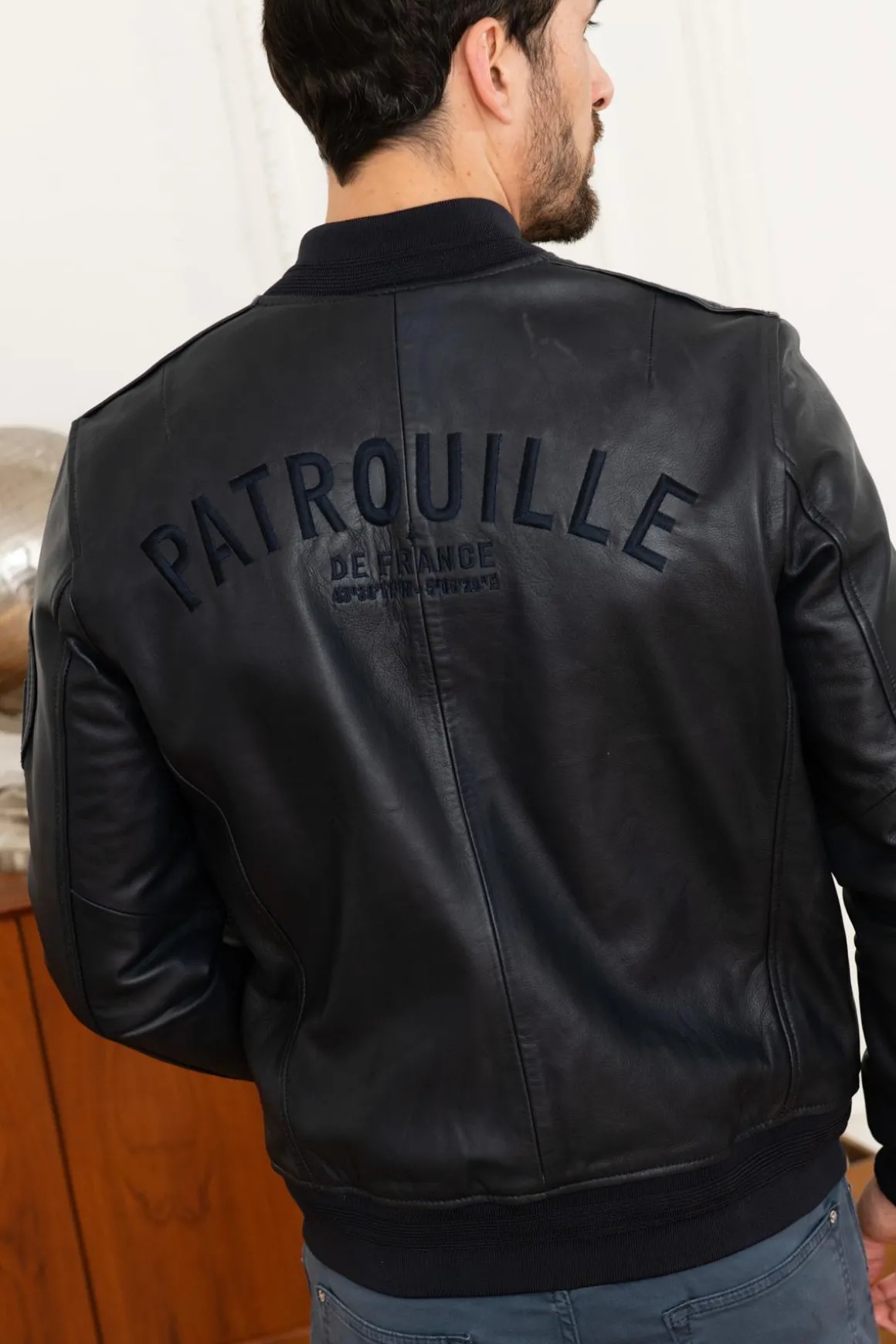 Blouson Homme Patrouille De France Apollo Napoli Navy Blue