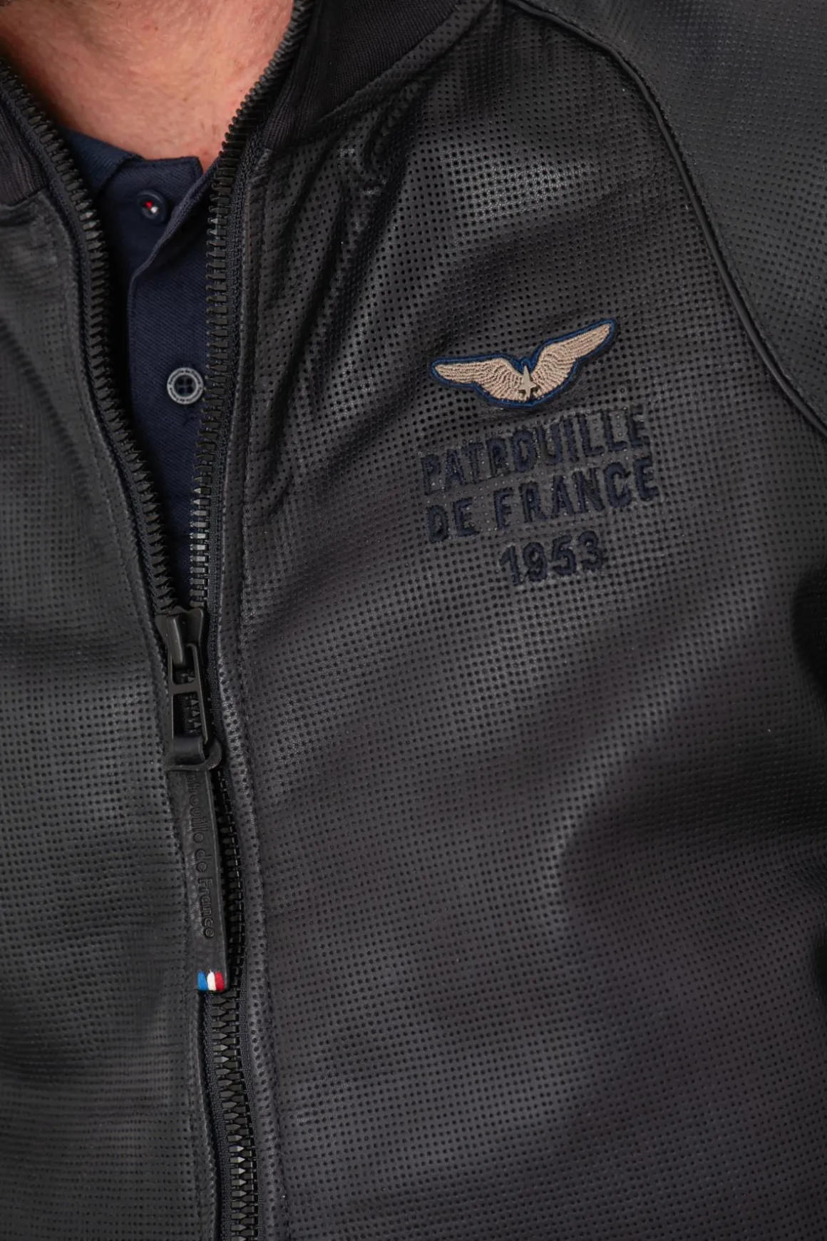 Blouson Homme Patrouille De France Turbo Jet Navy