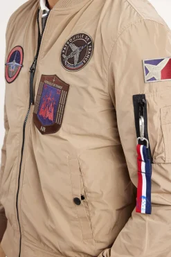 Blouson Homme Patrouille De France Raptor Memory Sand