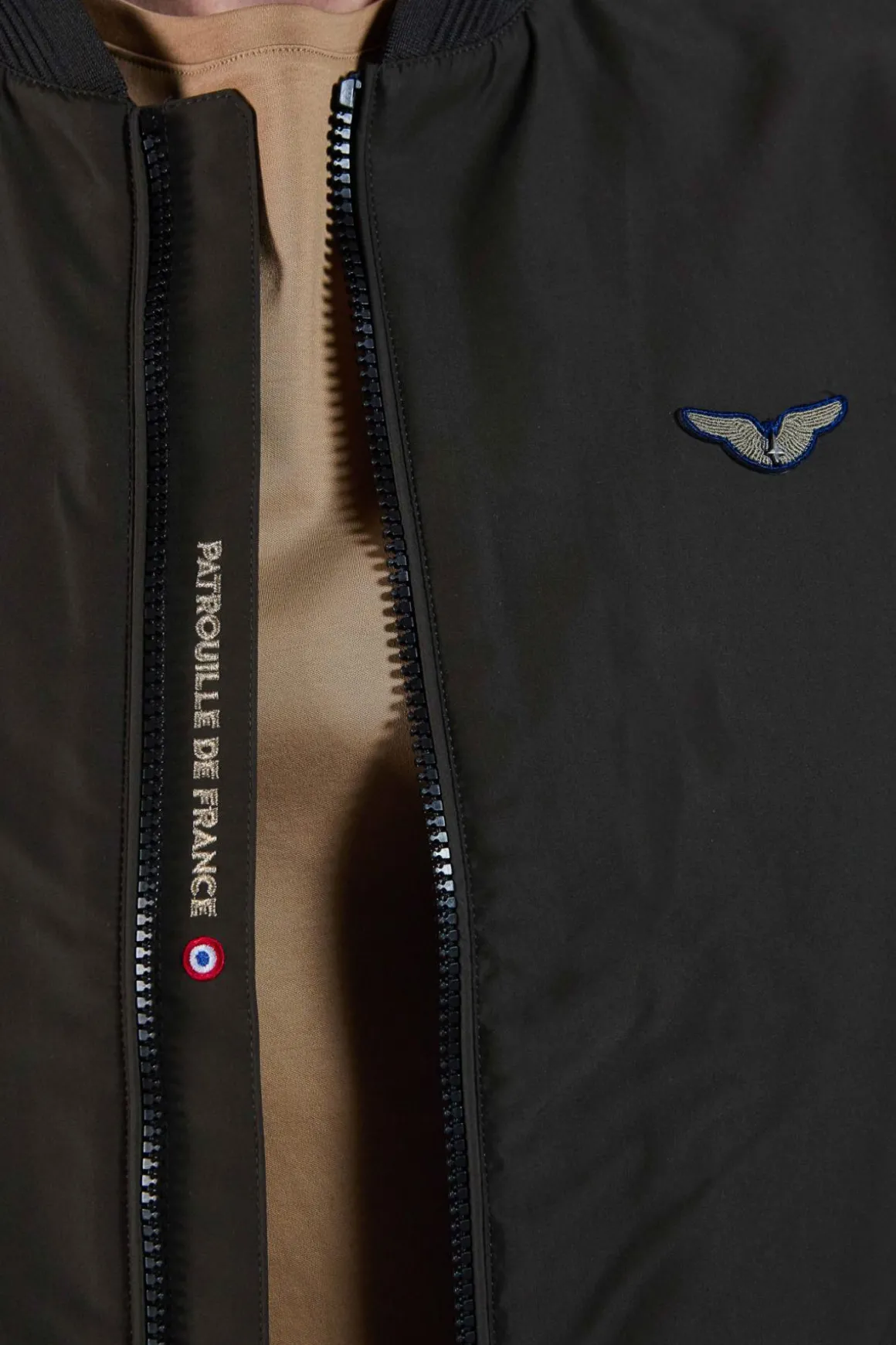 Blouson Homme Patrouille De France Crew Airjet Khaki
