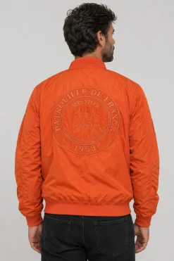 Blouson Homme Patrouille De France Aerospace Astro Orange