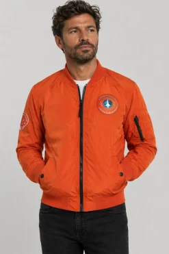 Blouson Homme Patrouille De France Aerospace Astro Orange