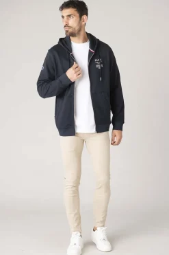 Blouson Homme Patrouille De France Twin French Dark Navy