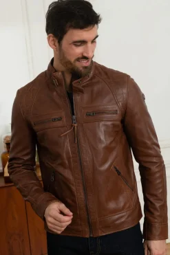 Blouson Homme Redskins Balboa Holster Cognac