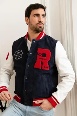 Blouson Homme Redskins Clan Muster Navy White