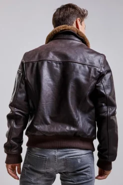Blouson Homme Redskins Commander Striking Brown