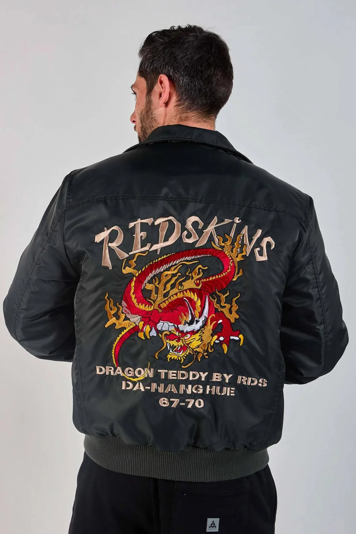 Blouson Homme Redskins Dragon Fighter Kaki