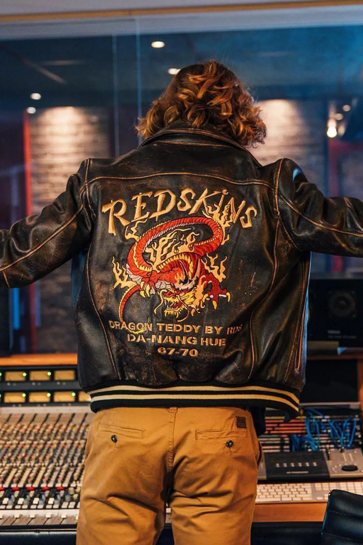 Blouson Homme Redskins Dragon Cohiba Brown