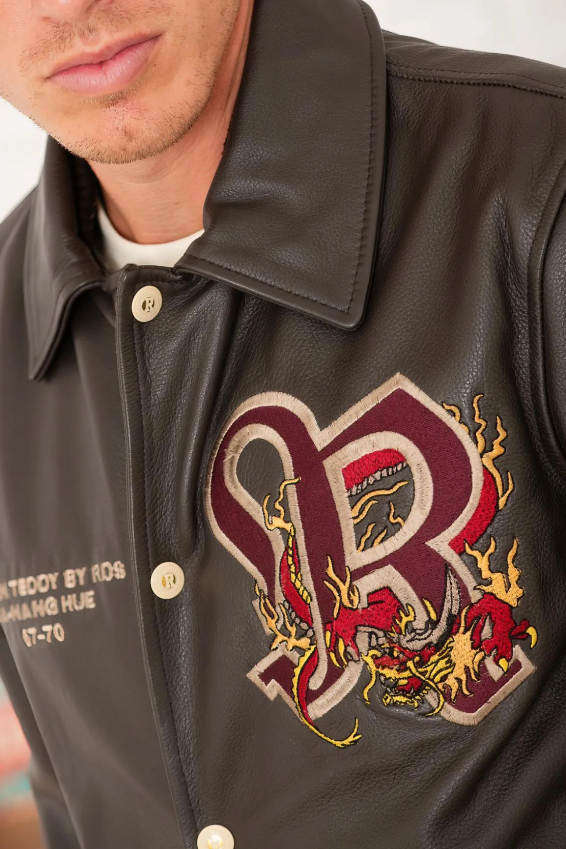Blouson Homme Redskins Dragon Cohiba Brown
