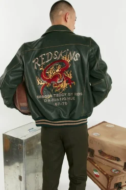 Blouson Homme Redskins Dragon Cohiba Forest Green
