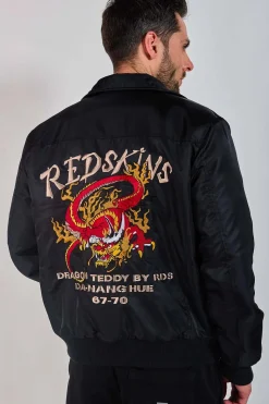 Blouson Homme Redskins Dragon Fighter Black