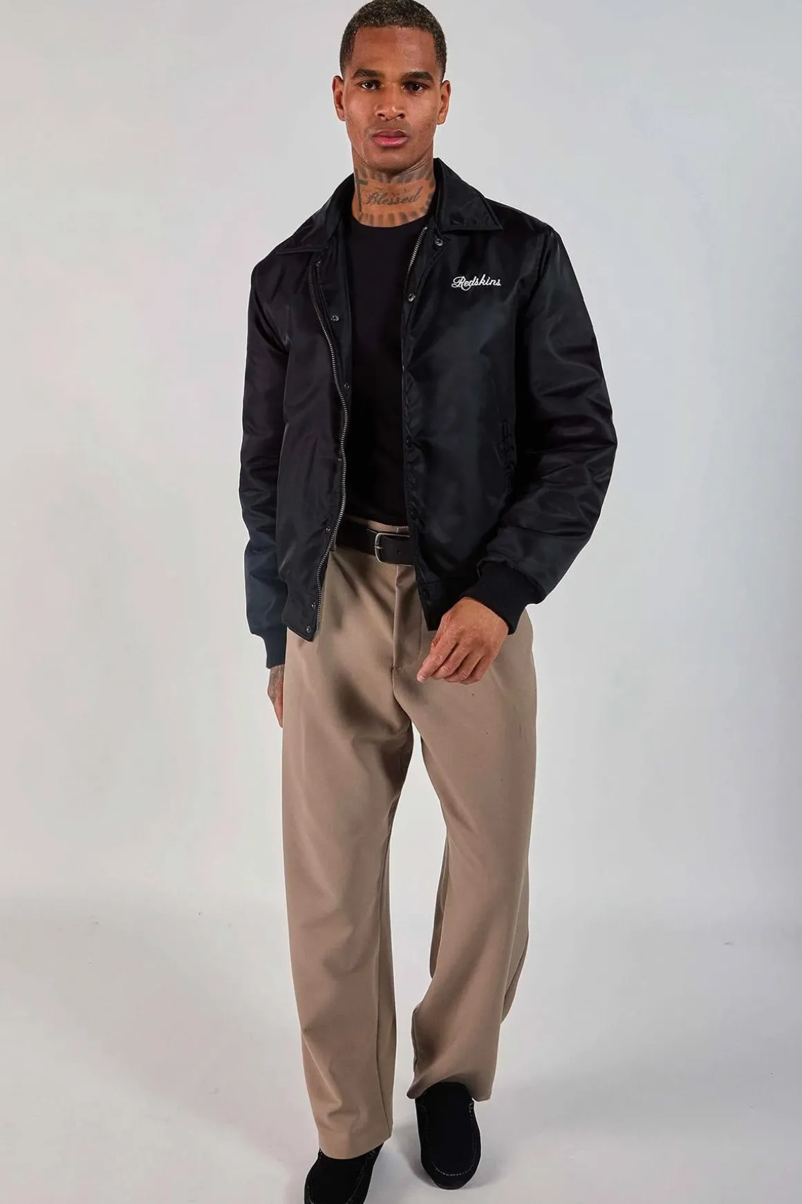 Blouson Homme Redskins Dragon Fighter Black