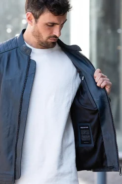 Blouson Homme Redskins Formula Stone Ocean Blue