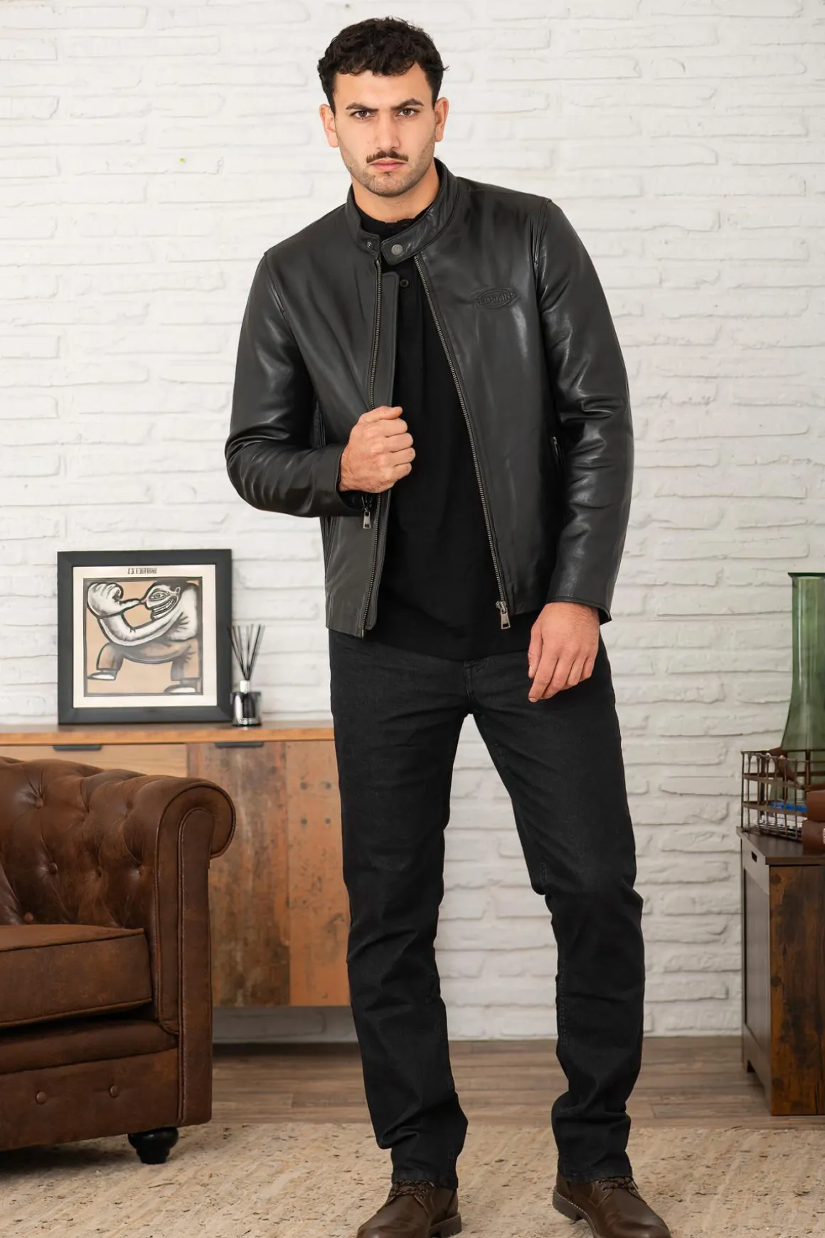 Blouson Homme Redskins Iron Road Black