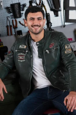 Blouson Homme Redskins Nitro Barcelona Forest Green