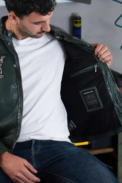 Blouson Homme Redskins Nitro Barcelona Forest Green