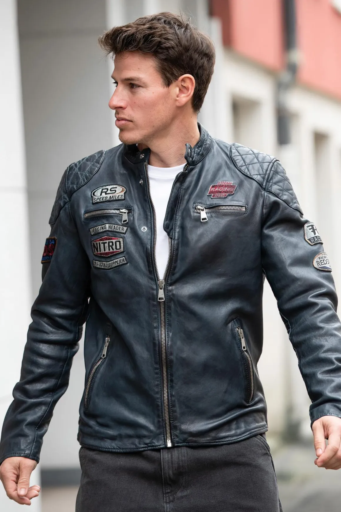 Blouson Homme Redskins Nitro Barcelona Ocean Blue