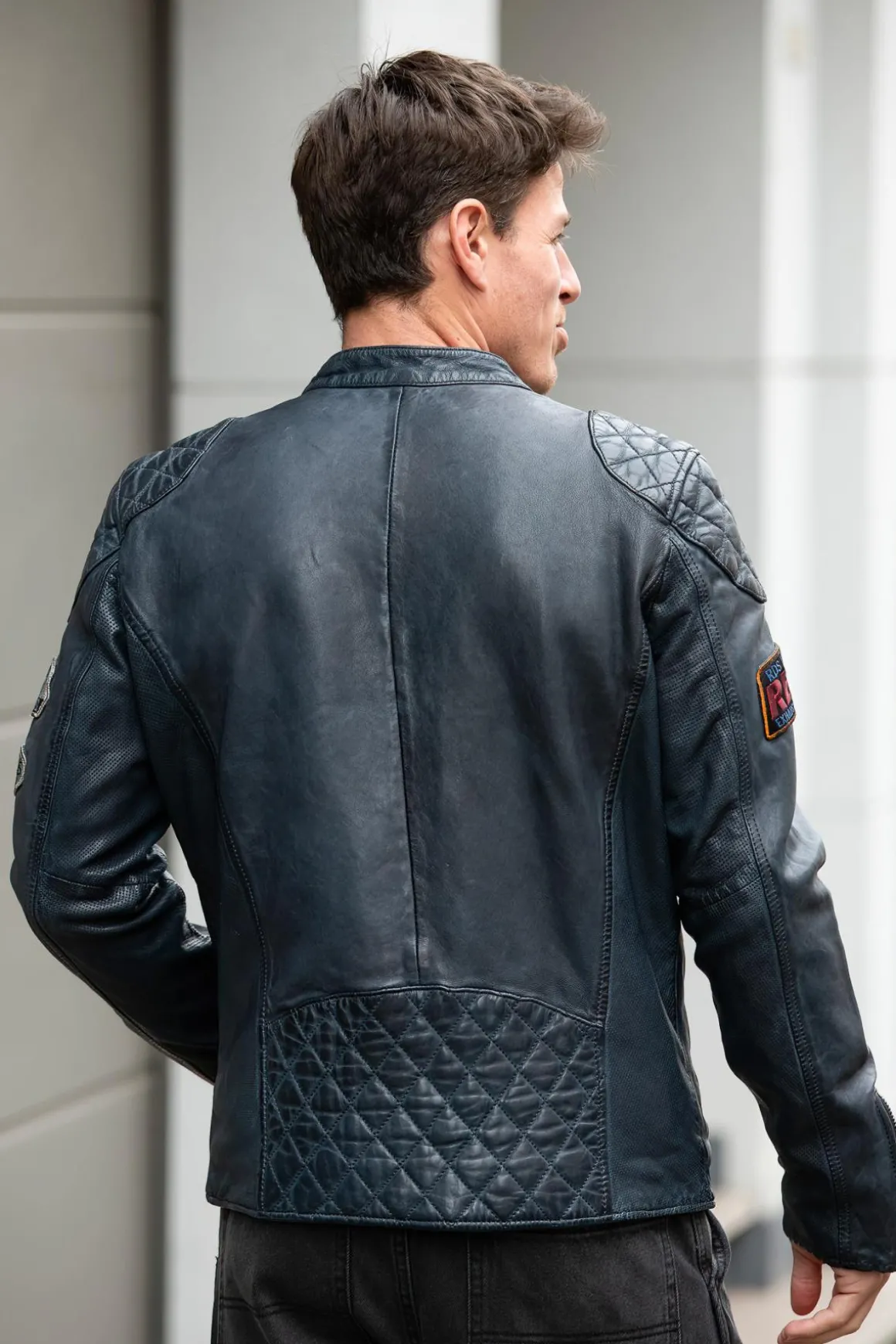 Blouson Homme Redskins Nitro Barcelona Ocean Blue