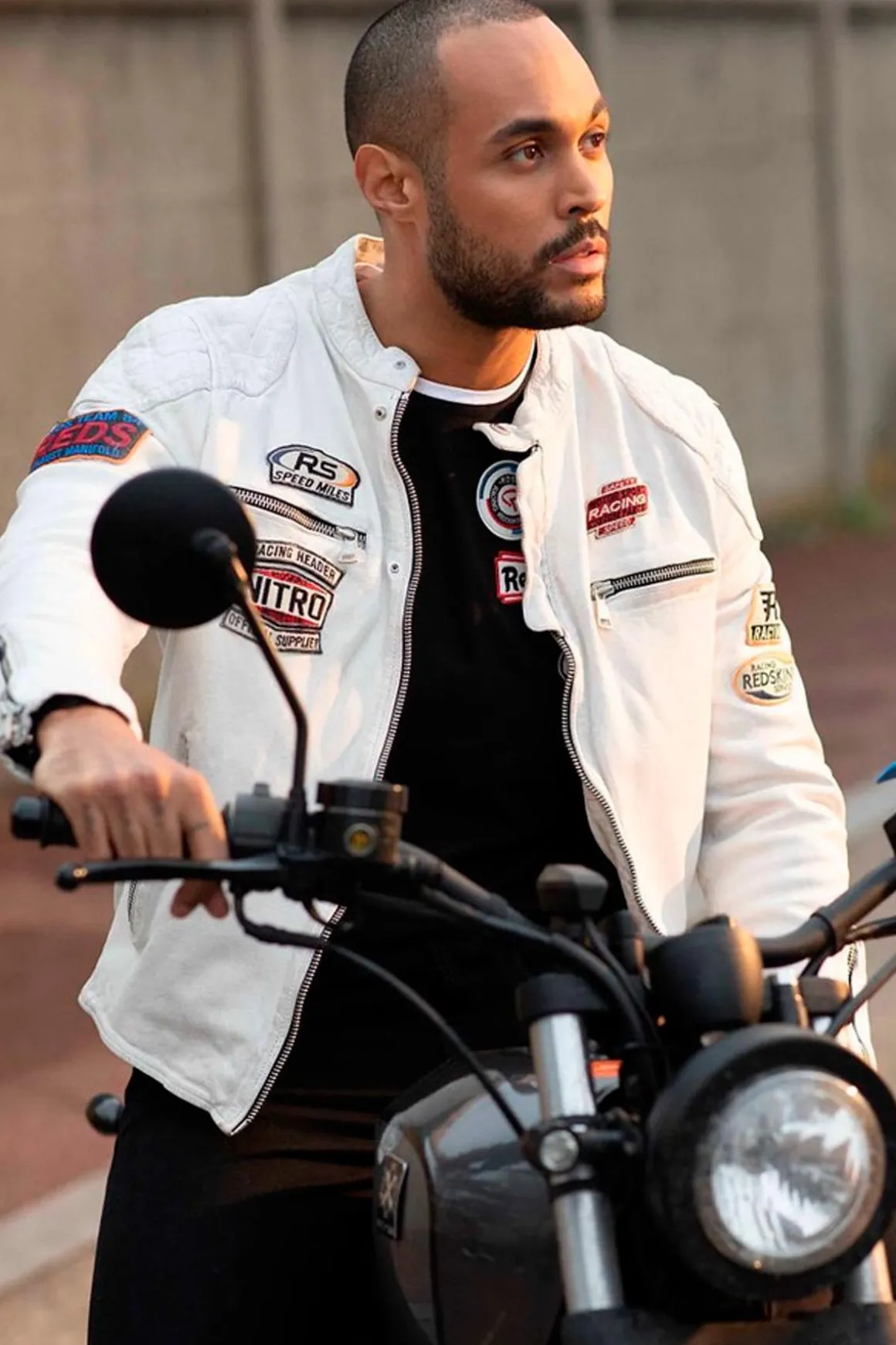 Blouson Homme Redskins Nitro Barcelona White