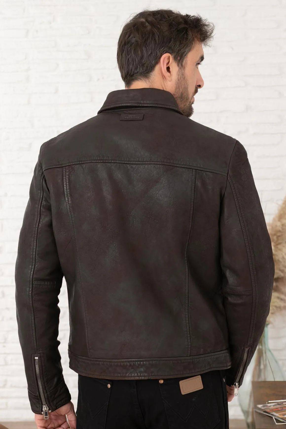 Blouson Homme Redskins Noris 2 Carrera Brown