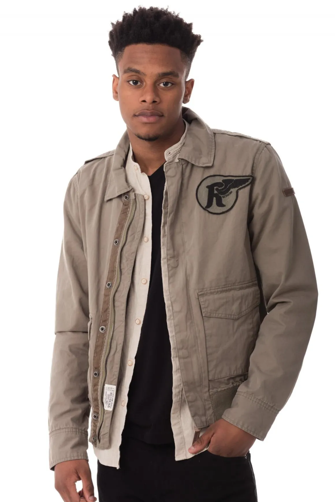 Blouson Homme Redskins Rickmave Bersan Khaki