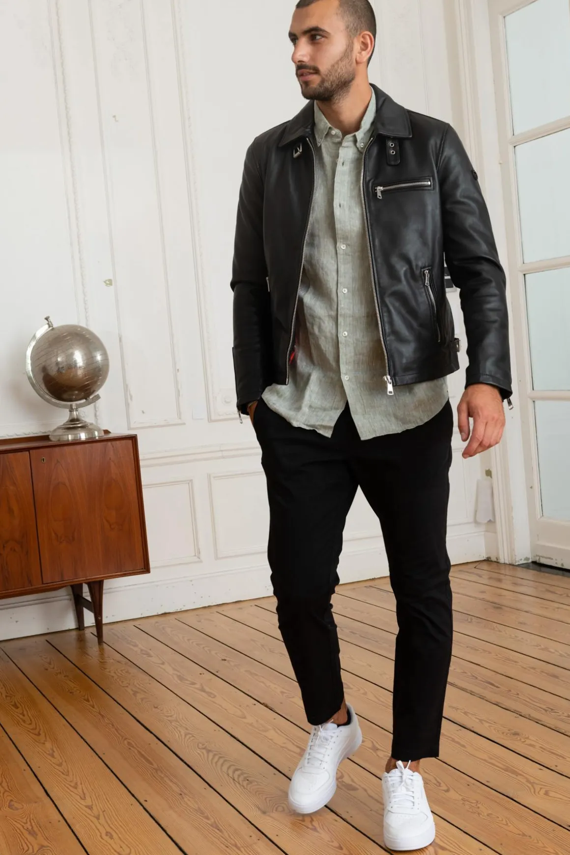 Blouson Homme Redskins Rider2 Stoner Black