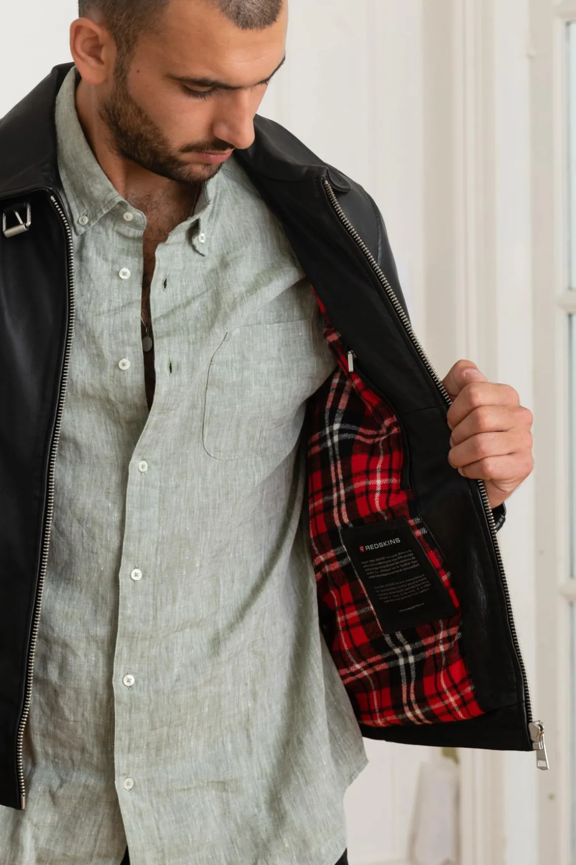 Blouson Homme Redskins Rider2 Stoner Black