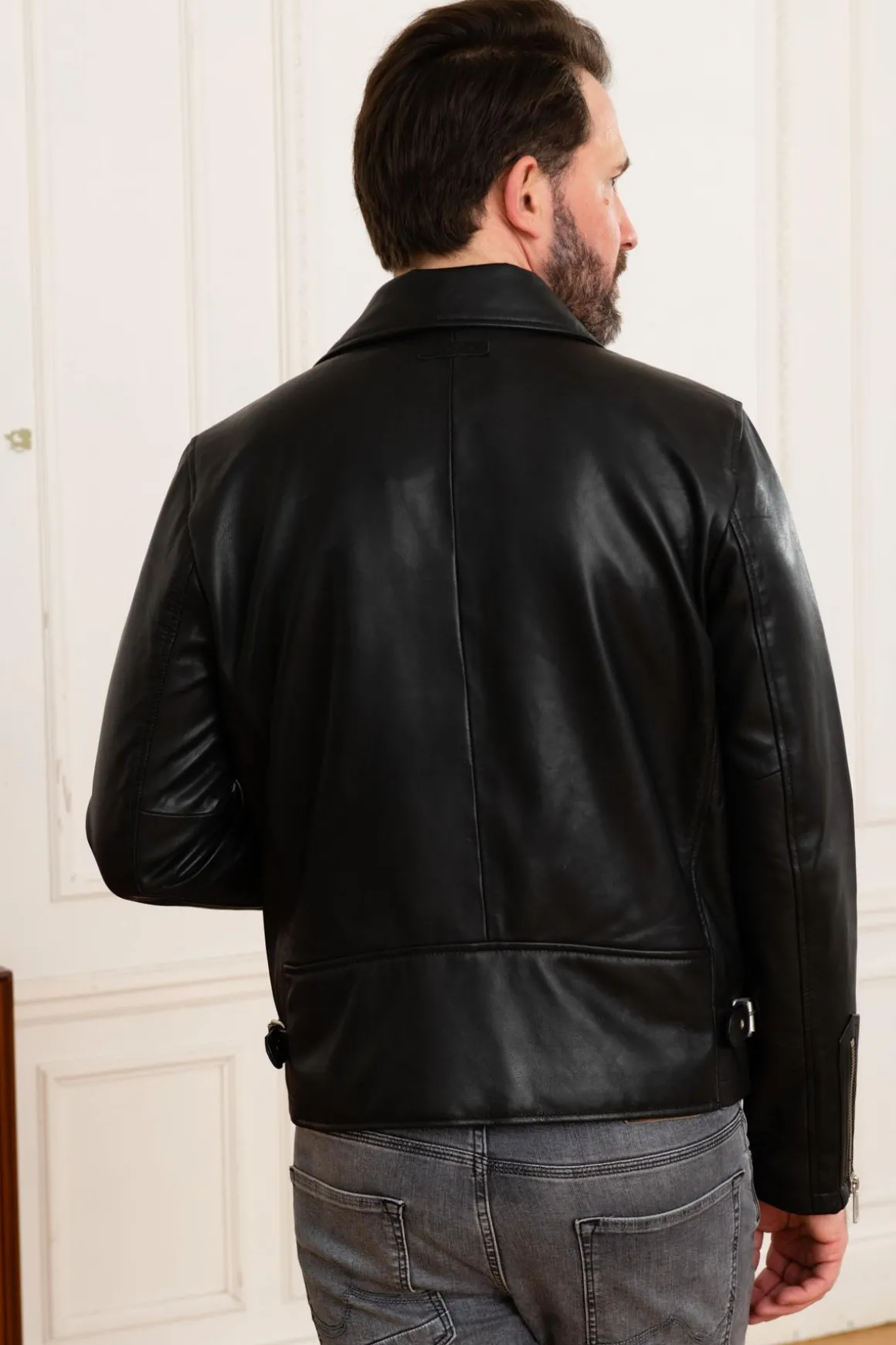 Blouson Homme Redskins Rider Stoner Black