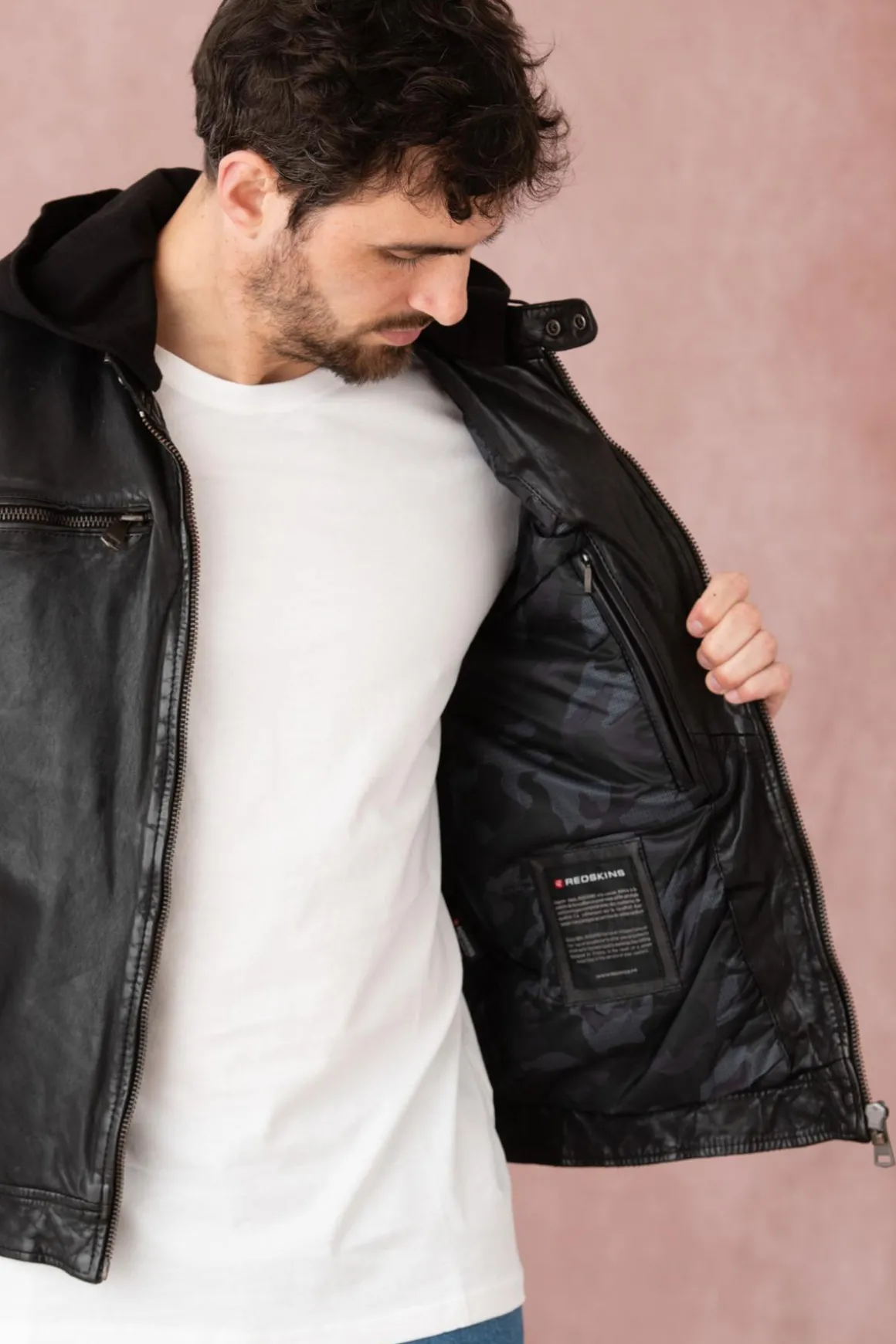 Blouson Homme Redskins Ryde Barcelona Black