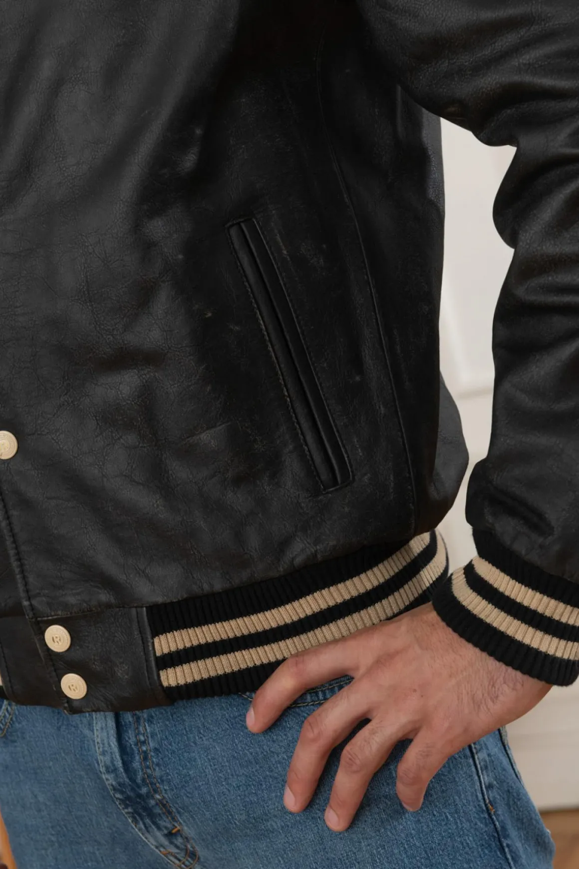 Blouson Homme Redskins Skateboard Cohiba Black