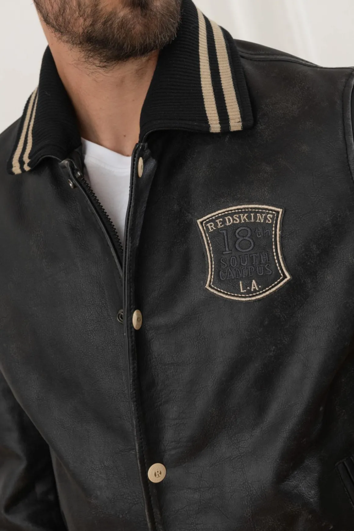 Blouson Homme Redskins Skateboard Cohiba Black