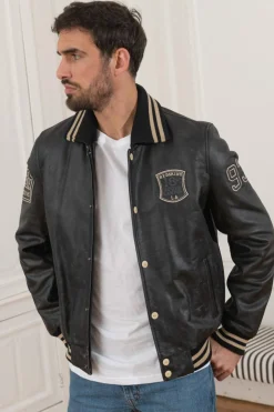 Blouson Homme Redskins Skateboard Cohiba Black