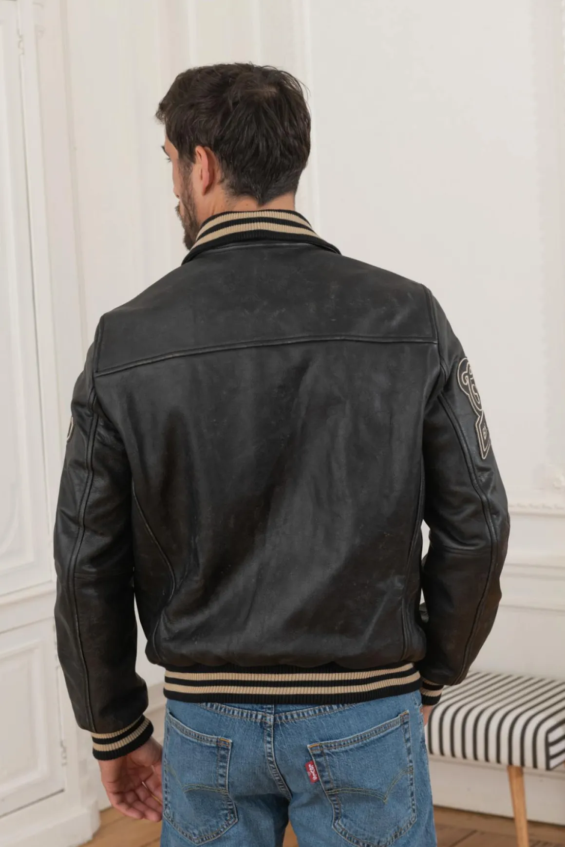 Blouson Homme Redskins Skateboard Cohiba Black