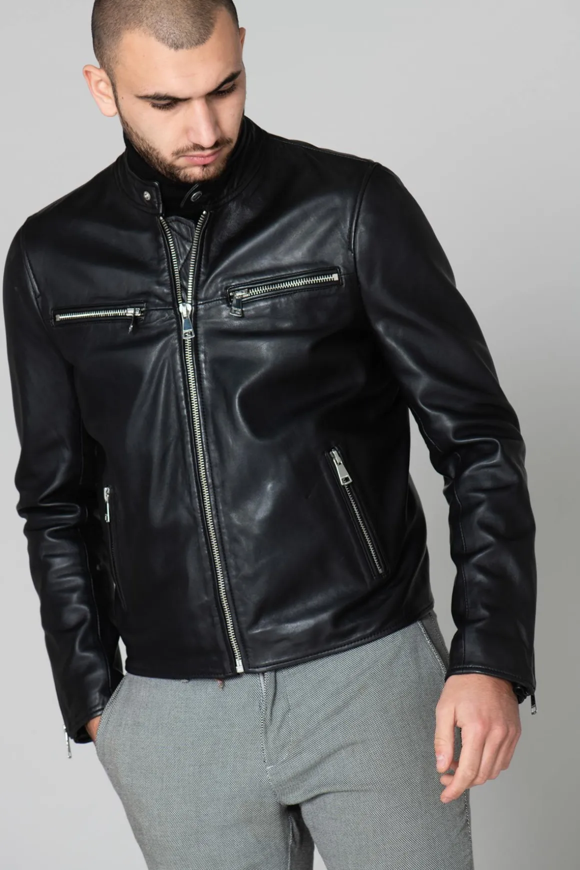 Blouson Homme Redskins Wayne Shine Black
