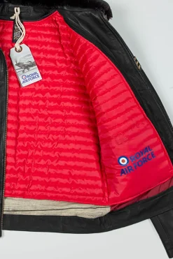 Blouson Homme Royal Air Force Trenchard Noir