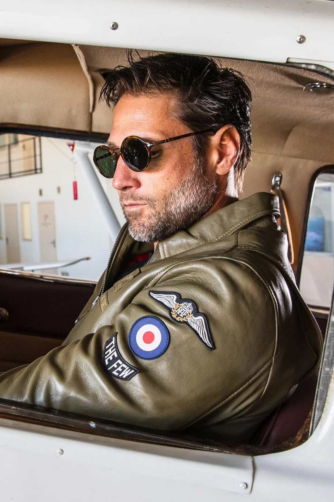 Blouson Homme Royal Air Force Trenchard Dark Kaki