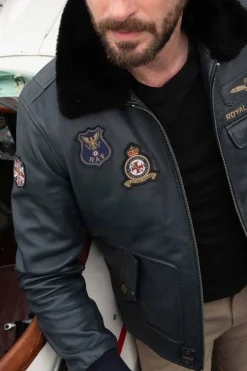 Blouson Homme Royal Air Force Gibson Raf Navy